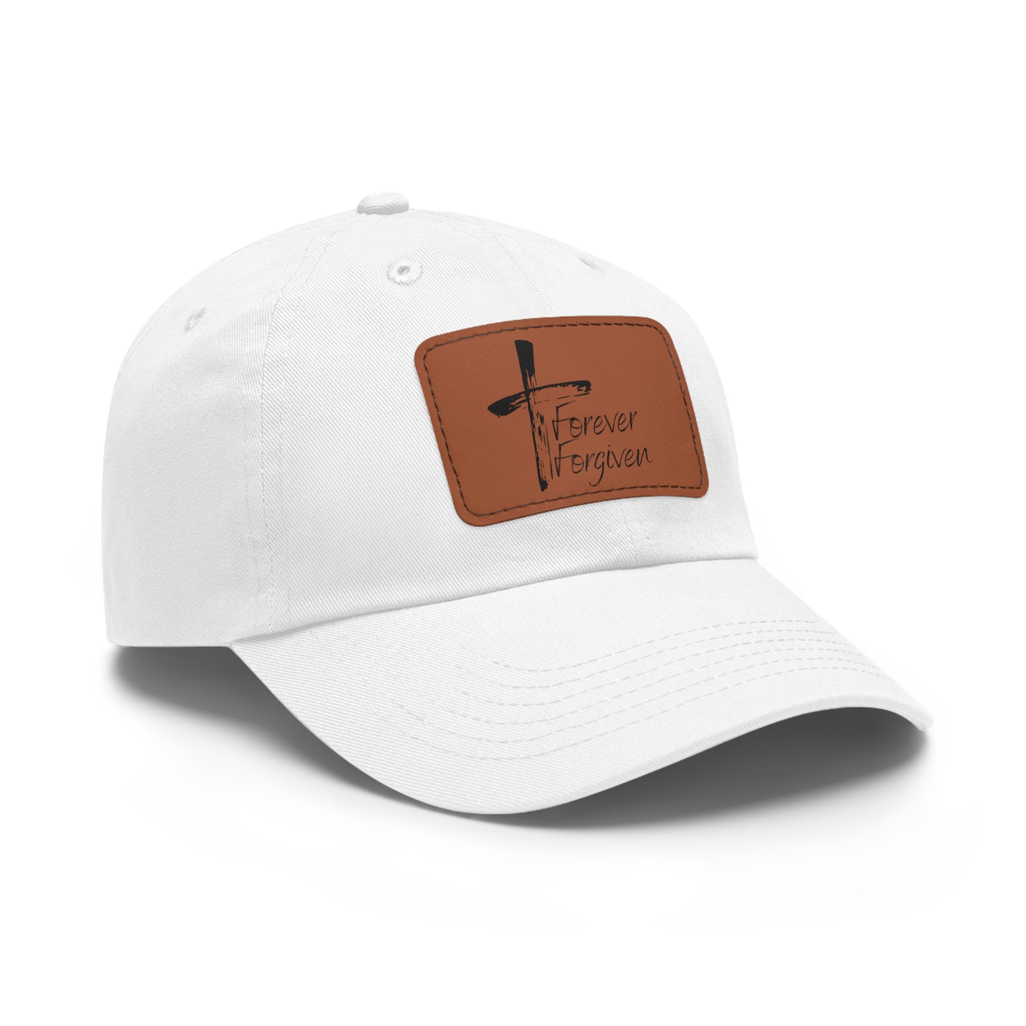 Leather Patch Hat - Forever Forgiven