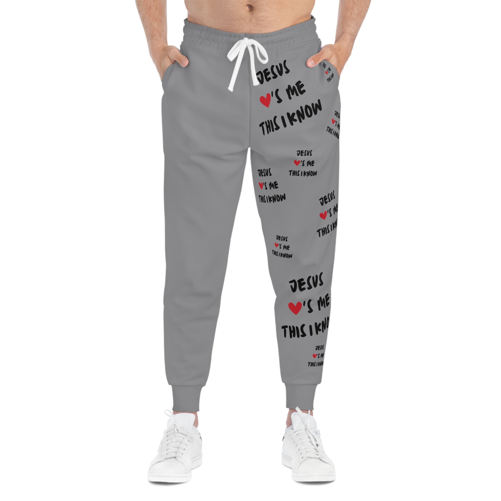 Adult Unisex Sweatpants - Jesus Loves Me This I Know