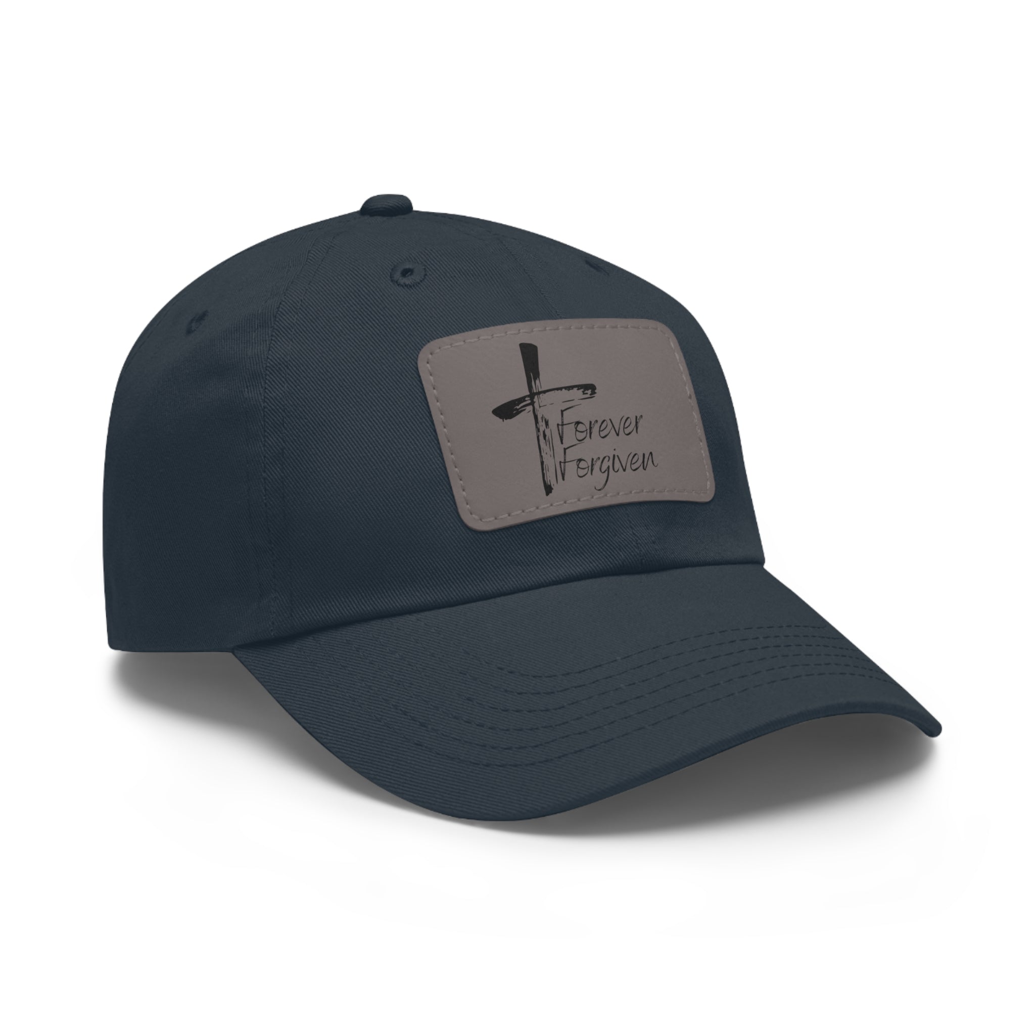 Leather Patch Hat - Forever Forgiven