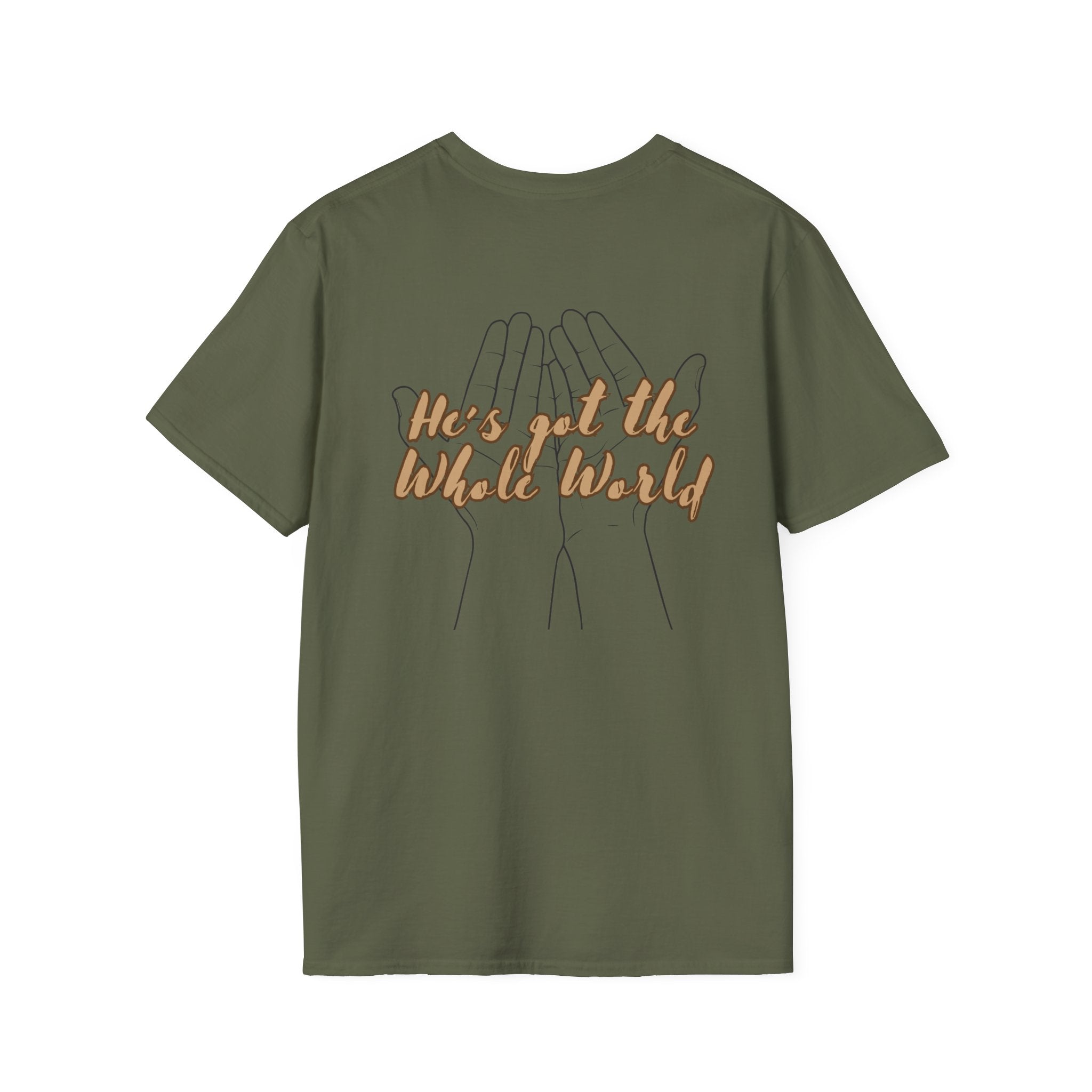 Adult Unisex Tee - He's Got the Whole World
