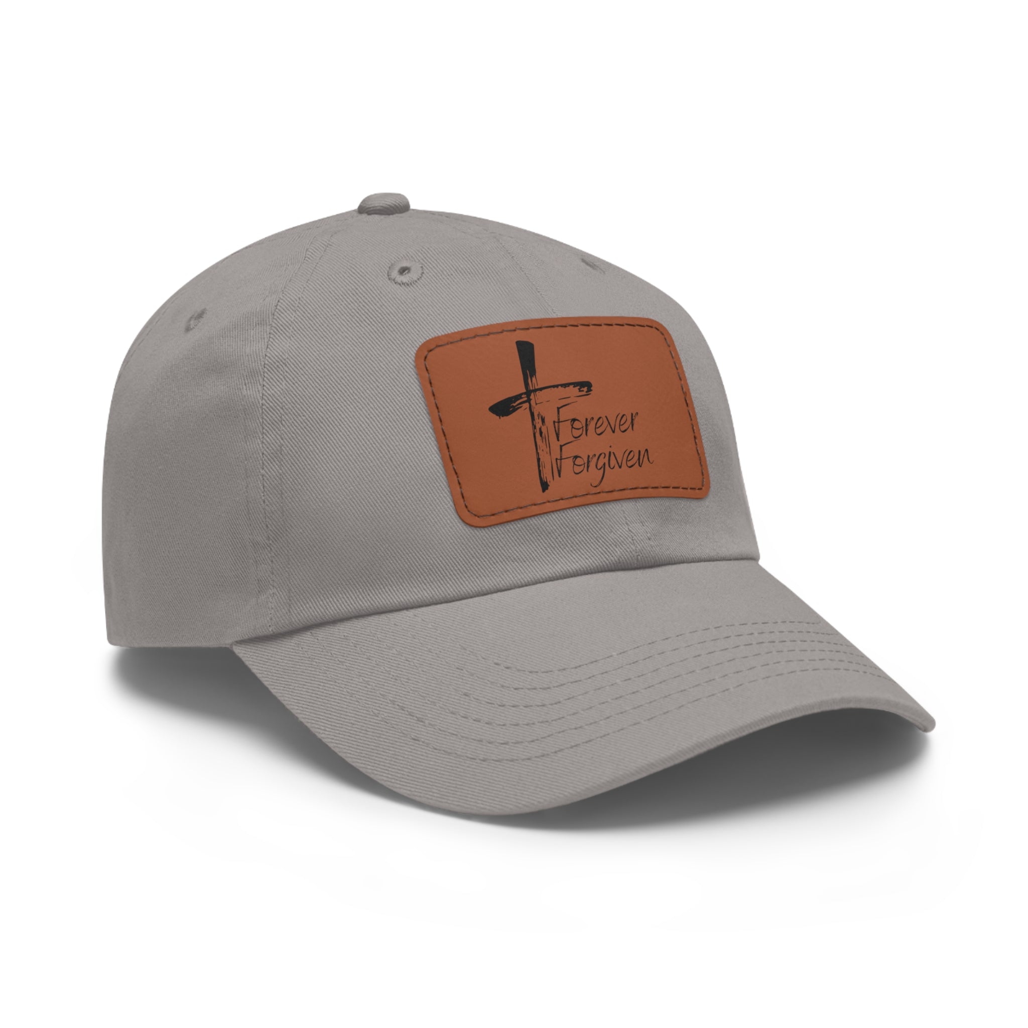 Leather Patch Hat - Forever Forgiven
