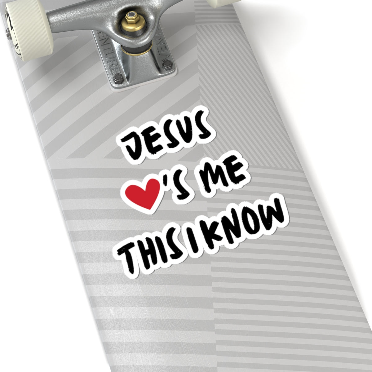 Decal Sticker - Jesus Loves Me