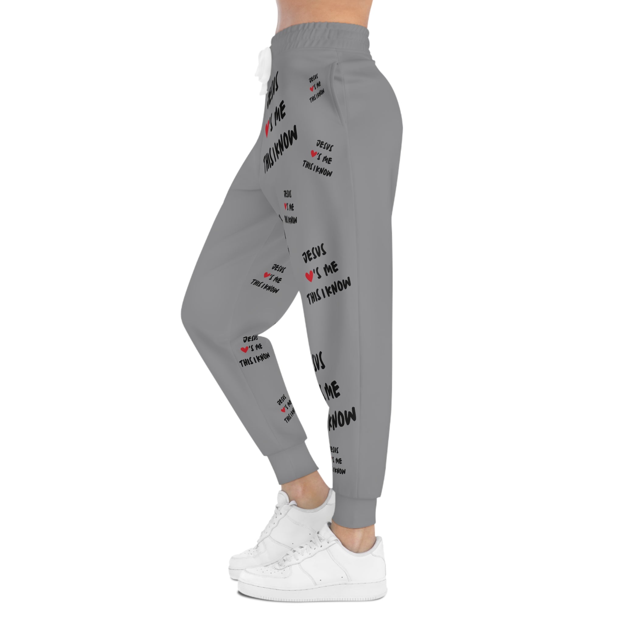 Adult Unisex Sweatpants - Jesus Loves Me This I Know