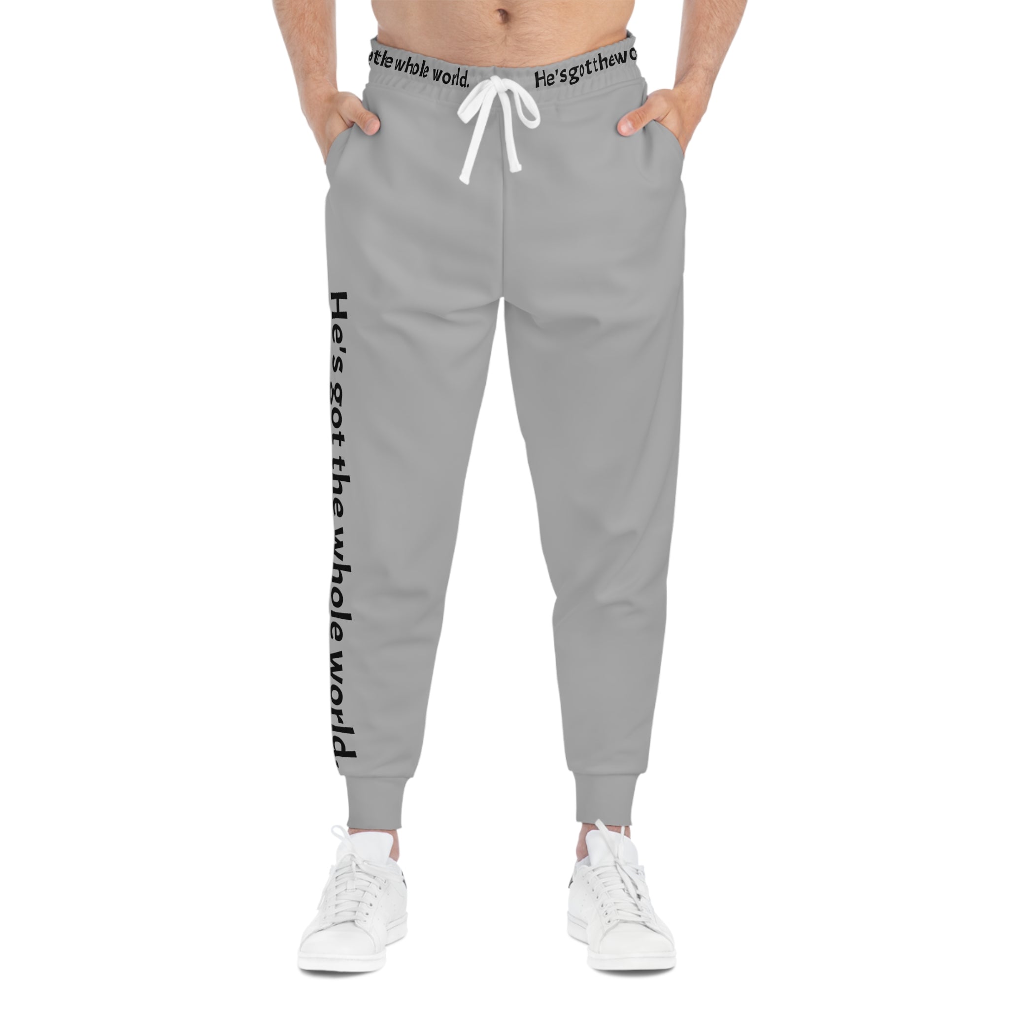 Adult Unisex Sweatpants - He's Got the Whole World