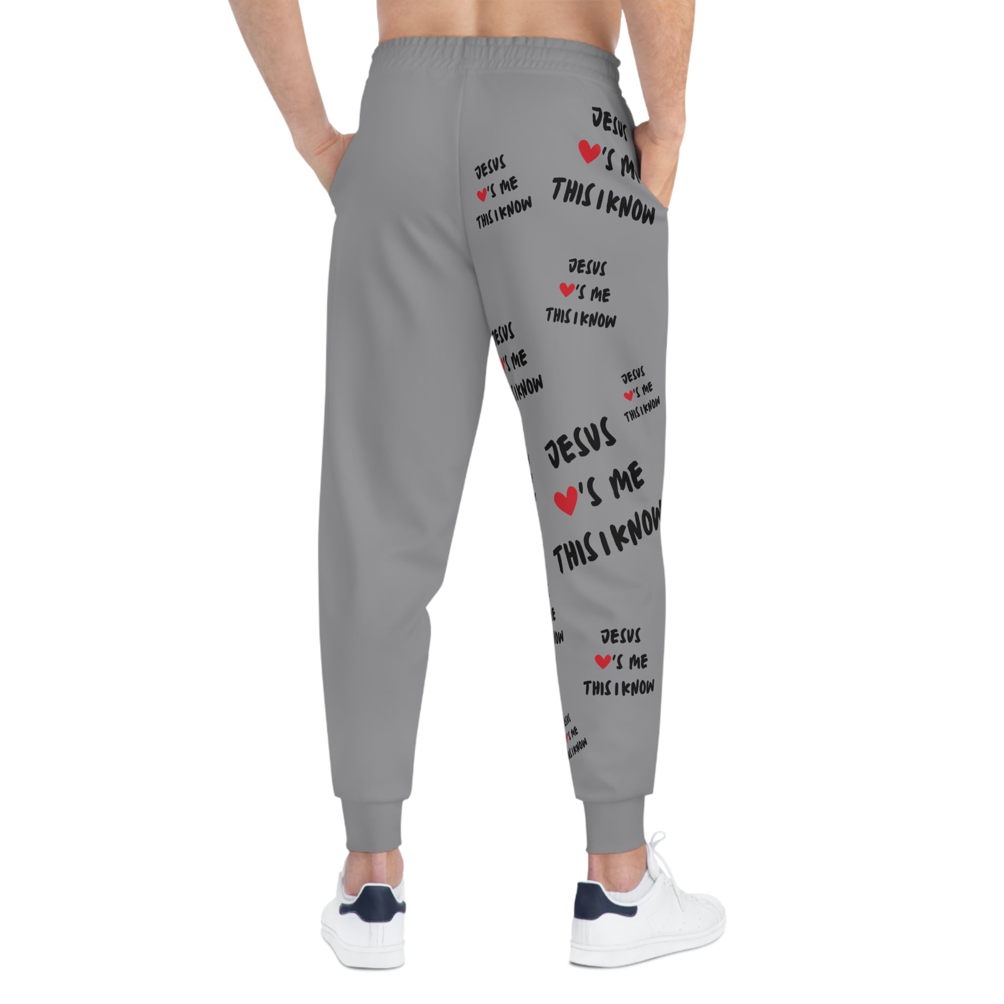 Adult Unisex Sweatpants - Jesus Loves Me This I Know