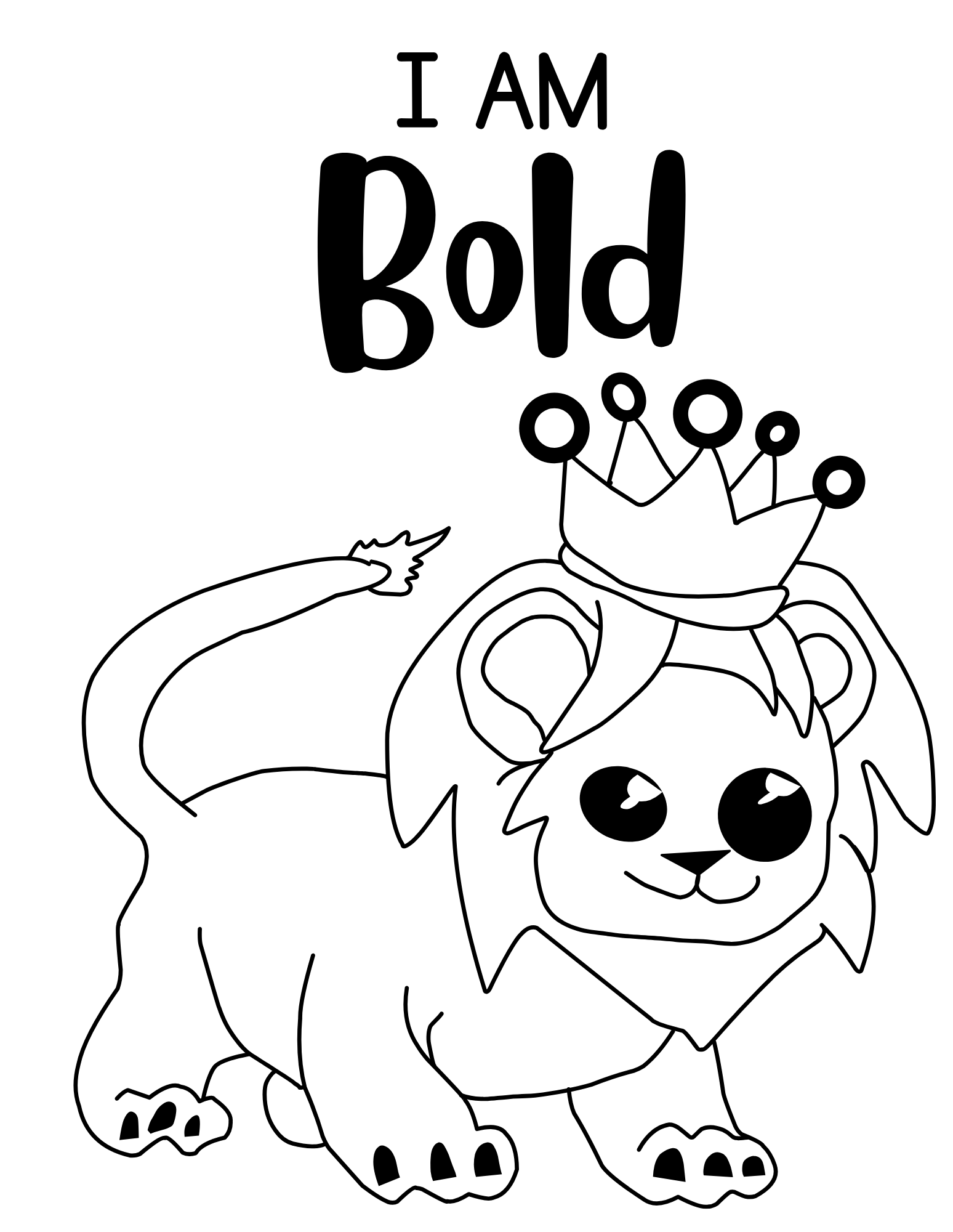 Coloring Book - Affirmations for Kids